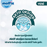Molfix Premium Bebek Bezi Beden:5 (11-18KG) Junior 126 Adet Fırsat Pk + 6 Adet Islak Mendil