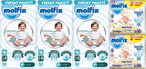 Molfix Premium Bebek Bezi Beden:4 (7-14KG) Maxi 162 Adet Fırsat Pk + 6 Adet Islak Mendil