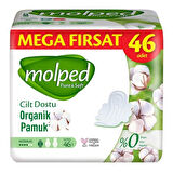 Molped Pure&Soft Hijyenik Ped Normal 138 (3PK*46) Adet Mega Pk
