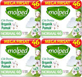 Molped Pure&Soft Hijyenik Ped Normal 184 (4PK*46) Adet Mega Pk