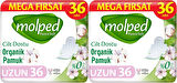Molped Pure&Soft Hijyenik Ped Uzun 72 (2PK*36) Adet Mega Pk