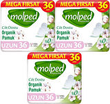 Molped Pure&Soft Hijyenik Ped Uzun 108 (3PK*36) Adet Mega Pk