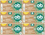 O.B Organic Normal Tampon 96 Lı Set (6PK*16)