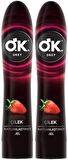 Okey Kayganlaştırıcı Jel 100ML Çilekli (2 Li Set)