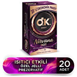 Okey Prezervatif 180 Adet Nirvana Ekonomik Pk (9PK*20)