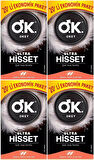 Okey Prezervatif 80 Adet Ultra Hisset Ekonomik Pk (4PK*20)