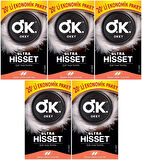Okey Prezervatif 100 Adet Ultra Hisset Ekonomik Pk (5PK*20)