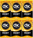 Okey Prezervatif 120 Adet Hisset Ekonomik Pk (6PK*20)