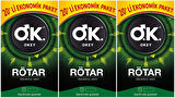 Okey Prezervatif 60 Adet Rötar (Geciktirici Etkili) Ekonomik Pk (3 Lü Set)