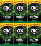 Okey Prezervatif 120 Adet Rötar (Geciktirici Etkili) Ekonomik Pk (6PK*20)