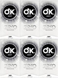 Okey Prezervatif 120 Adet Zero (Ekstra İnce Formlu) Ekonomik Pk (6PK*20)
