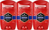 Old Spice Captain Stick Roll-On Men/Erkek Deodorant 50ML (3 Lü Set)