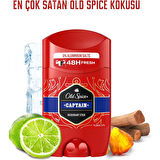 Old Spice Captain Stick Roll-On Men/Erkek Deodorant 50ML (3 Lü Set)