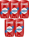 Old Spice WhiteWater Stick Roll-On Men/Erkek Deodorant 50ML (5 Li Set)