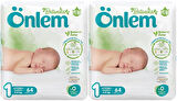 Önlem Bebek Bezi Botanika Beden:1 (2-5Kg) Yenidoğan 128 Adet Süper Ekonomik Pk