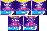 Orkid Günlük Ped Günlük Koruma Normal 140 Adet Ekonomik Paket (Tekli Paketlerde) (5PK*28)
