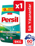 Persil Matik Toz Çamaşır Deterjanı 27KG Sık Yıkananlar Beyaz ve Renkliler İçin (3PK*9KG)(180 Yıkama)