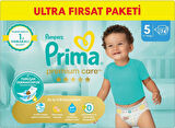 Prima Premium Care Bebek Bezi Beden:5 (11-16) Junior 148 Adet Mega Fırsat Pk