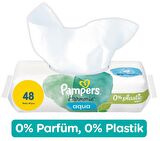 Prima Pampers Harmonie Islak Havlu Mendil Aqua Pure 48 Yaprak 3 Lü Set (144 Yaprak) Organik Pamuk