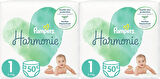 Prima Pampers Harmonie Bebek Bezi Beden:1 (2-5Kg) Yeni Doğan 100 Adet Ekonomik Ultra Fırsat Pk