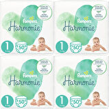 Prima Pampers Harmonie Bebek Bezi Beden:1 (2-5Kg) Yeni Doğan 200 Adet Avantaj Ultra Fırsat Pk