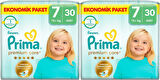 Prima Premium Care Bebek Bezi Beden:7 (15+KG) XXX Large 60 Adet Süper Ekonomik Pk