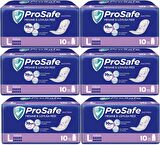 Prosafe Mesane & Lohusa Pedi  L-Büyük Yoğun 60 Adet (6PK*10)