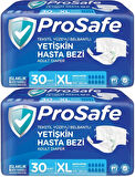 Prosafe Hasta Bezi Yetişkin Bel Bantlı Tekstil Yüzey XL-Extra Large Boy 60 Adet (2PK*30)