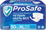 Prosafe Hasta Bezi Yetişkin Bel Bantlı Tekstil Yüzey XL-Extra Large Boy 60 Adet (2PK*30)