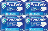 Prosafe Hasta Bezi Yetişkin Bel Bantlı Tekstil Yüzey XL-Extra Large Boy 120 Adet (4PK*30)