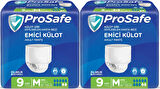 Prosafe Emici Külot Hasta Bezi Orta-Medium 18 Adet (2PK*9)