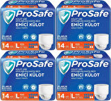 Prosafe Emici Külot Hasta Bezi L - Büyük - Large 56 Adet (4PK*14)
