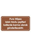 Pure Baby Wipes Islak Havlu Mendil 50 Yaprak 8 Li Set (400 Yaprak) (Meyveli)