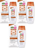 Sebamed Sun Care Çok Yönlü Koruyucu Güneş Losyonu 50+ Faktör 150ML (3 Lü Set)