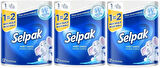 Selpak Kağıt Havlu (3 Katlı) Dev Rulo (3 Lü Set)