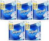 Selpak Kağıt Havlu (3 Katlı) Dev Rulo (5 Li Set)