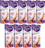 Sesu Tüy Dökücü Krem 40ML Hassas Ciltler (9 Lu Set)