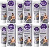 Sesu Tüy Dökücü Krem For Men 100ML (6 Lı Set)