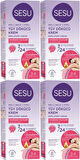Sesu Tüy Dökücü Krem 40ML Hassas Ciltler/Sensitive (4 Lü Set)