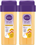 Sesu Roll-On Sir Ağda 100ML Sarı Normal Cilt (2 Li Set)