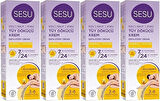 Sesu Tüy Dökücü Krem 100ML Normal Ciltler (4 Lü Set)