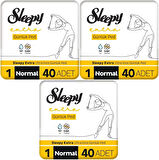 Sleepy Extra Günlük Ped Normal 120 Adet Mega Pk (3PK*40)