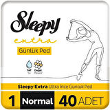 Sleepy Extra Günlük Ped Normal 240 Adet Mega Pk (6PK*40)