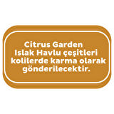 Sleepy Islak Havlu Mendil Meyve Çeşitleri 90 Yaprak (9 Lu Set) Plastik Kapaklı (Citrus Garden)