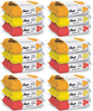 Sleepy Islak Havlu Mendil Meyve Çeşitleri 90 Yaprak (18 Li Set) Plastik Kapaklı (Citrus Garden)