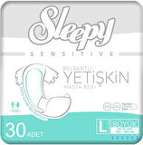 Sleepy Yetişkin Hasta Bezi Bel Bantlı L - Large - Büyük 60 Adet (2PK*30)