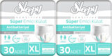 Sleepy Hasta Bezi Yetişkin Emici Külot XL - Ekstra Büyük - Extra Large 60 Adet (2PK*30)