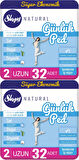 Sleepy Natural Günlük Ped Uzun 64 Adet Süper Ekonomik Pk (2PK*32)