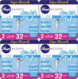 Sleepy Natural Günlük Ped Uzun 128 Adet Süper Ekonomik Pk (4PK*32)