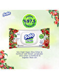 Solo Islak Havlu Mendil 50 Yaprak Elma Sirkesi & Karbonat (36 Lı Set) (12PK*3) 1800 Yaprak
